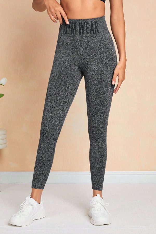 GYM WEAR High Waist Active Leggings For Discount - Image 3