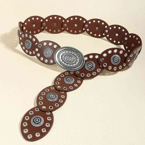 Oval PU Belt Hot on Sale - Image 4